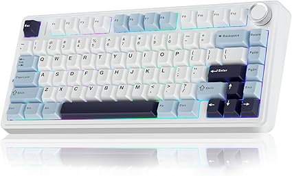Teclado Mecânico AULA F75: Potência e Estilo em Seu Setup! - Detalhe 2