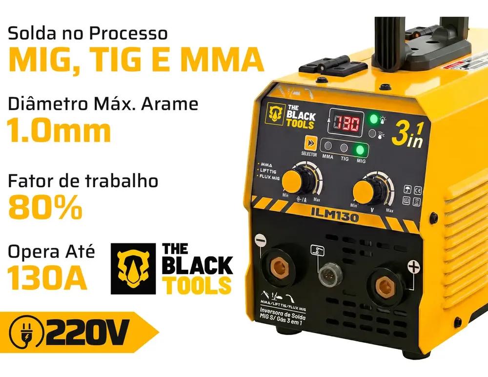 Imagem de Transforme Seus Projetos com a Máquina de Solda Inversora ILM130 3 em 1! - Detalhe 3 Transforme Seus Projetos com a Máquina de Solda Inversora ILM130 3 em 1! - Detalhe 3