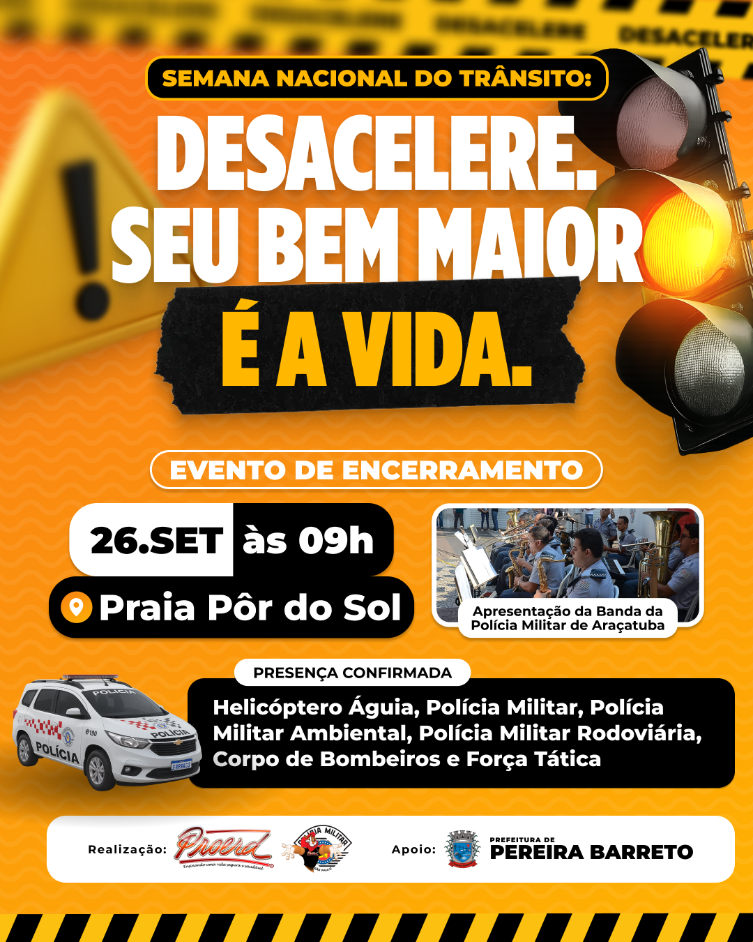 Semana Nacional de Trânsito 2025 promove segurança em SP