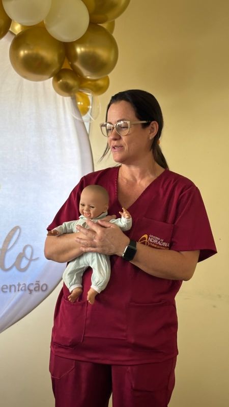 Programação do Agosto Dourado em Andradina promove conscientização sobre amamentação em unidades de saúde