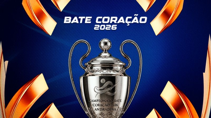 Campeonato Bate Coração 2026 começa nesta sexta-feira em Andradina com goleadas e torcida empolgada