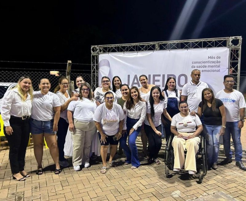 Campanha Janeiro Branco em Castilho promove conscientização sobre saúde mental