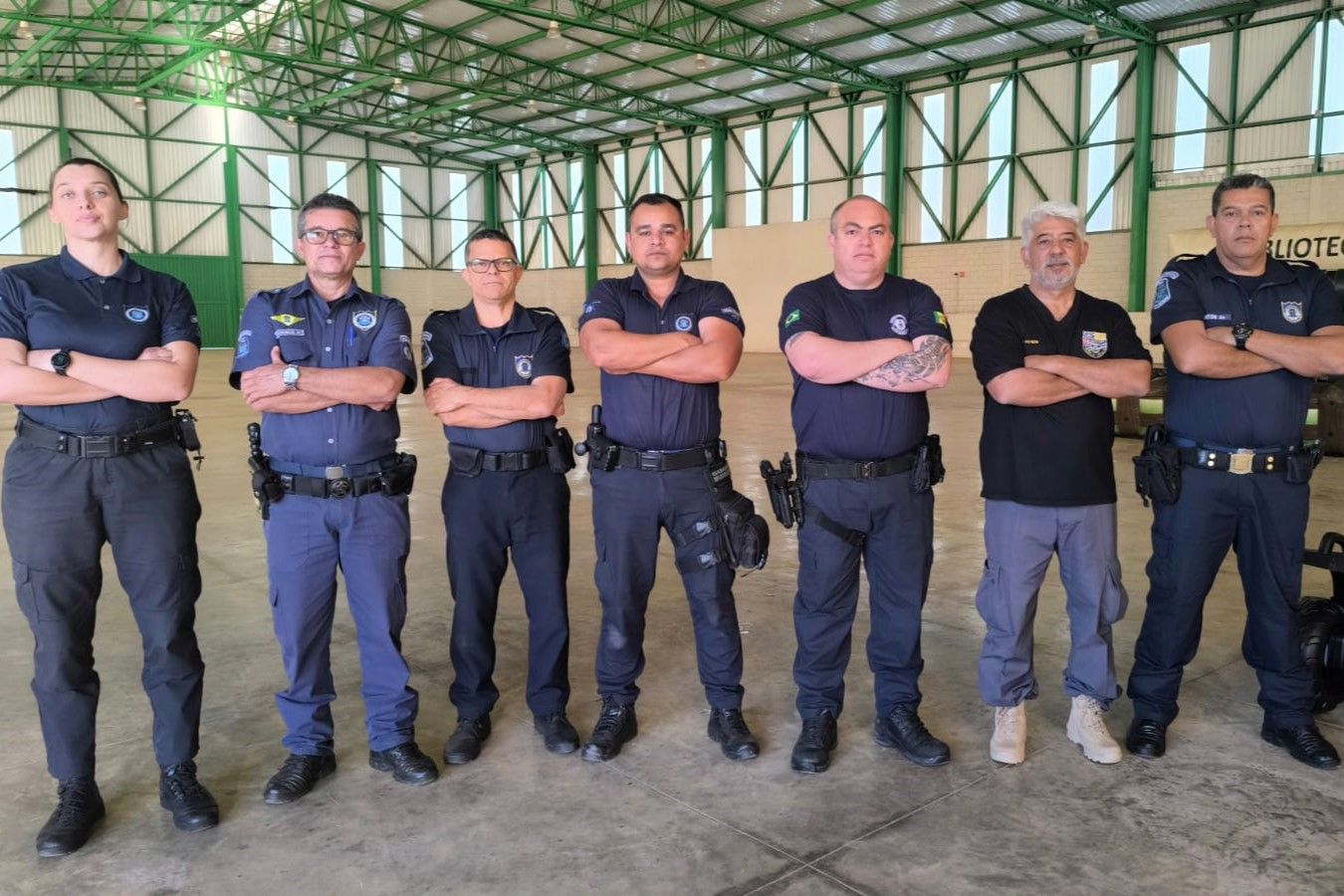 Guardas de Ilha Solteira treinam para alto risco em Birigui