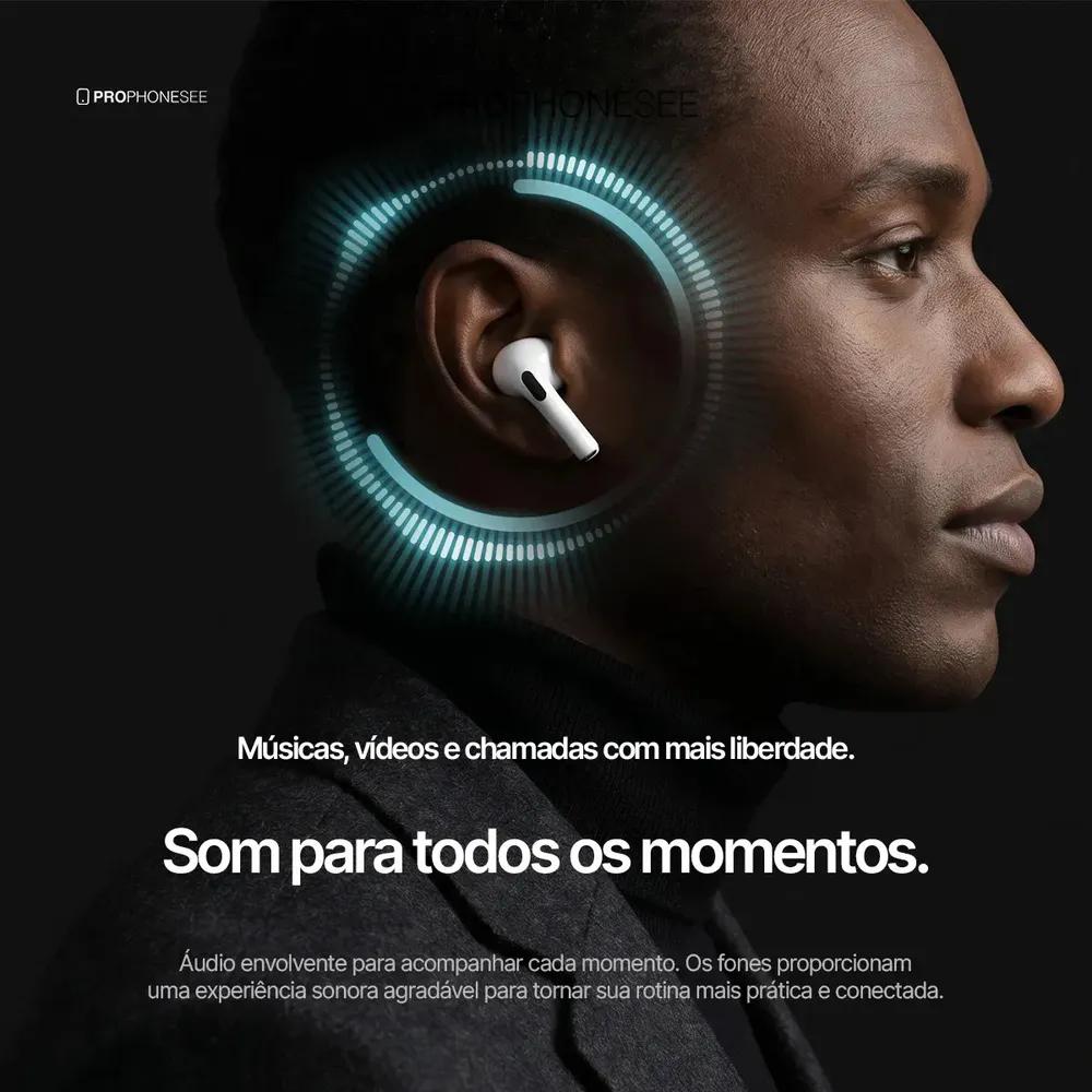 Imagem de Fone Bluetooth 5.4: Liberdade e Som de Qualidade em Seus Ouvidos! - Detalhe 4 Fone Bluetooth 5.4: Liberdade e Som de Qualidade em Seus Ouvidos! - Detalhe 4