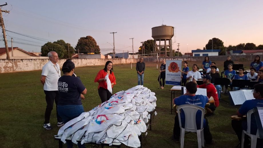 Banda Cristo Redentor participa de evento de bandas em MS