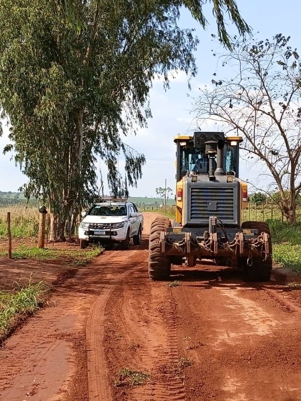 Patrulha Rural realiza patrolamento em estradas do Assentamento Josué de Castro