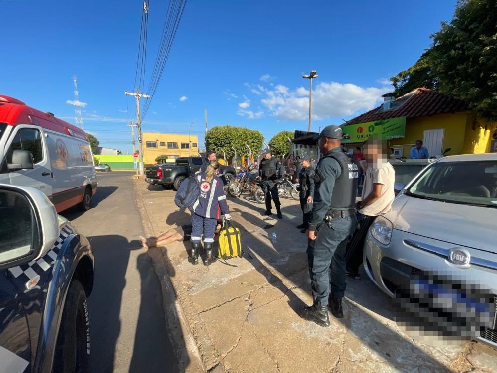 Ginásio de Esportes em Três Lagoas, local da morte suspeita de overdose.