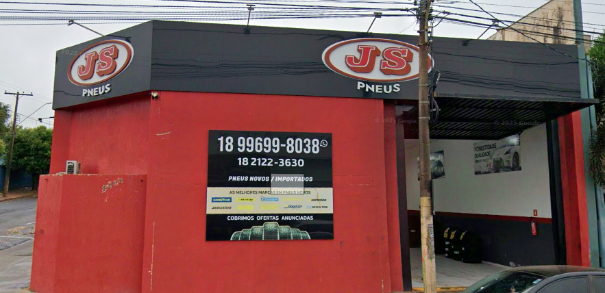 Imagem de Foto Loja JS Pneus em Andradina Foto Loja JS Pneus em Andradina