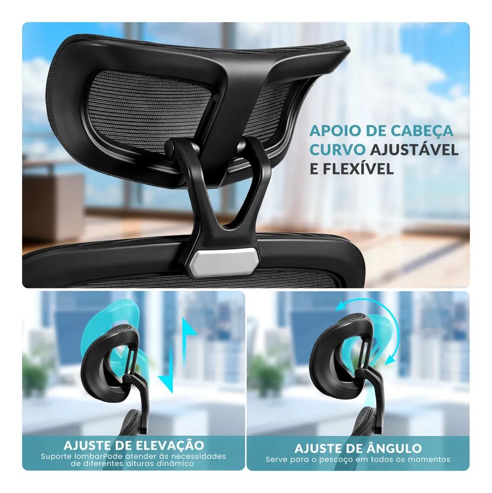Imagem de Transforme Seu Trabalho com a Cadeira Ergonômica FivDaily C600: Conforto e Estilo! - Detalhe 3 Transforme Seu Trabalho com a Cadeira Ergonômica FivDaily C600: Conforto e Estilo! - Detalhe 3
