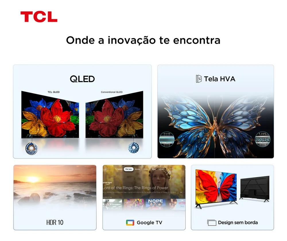 Imagem de Transforme sua experiência de entretenimento com a Smart TV TCL 32" QLED! - Detalhe 1 Transforme sua experiência de entretenimento com a Smart TV TCL 32" QLED! - Detalhe 1