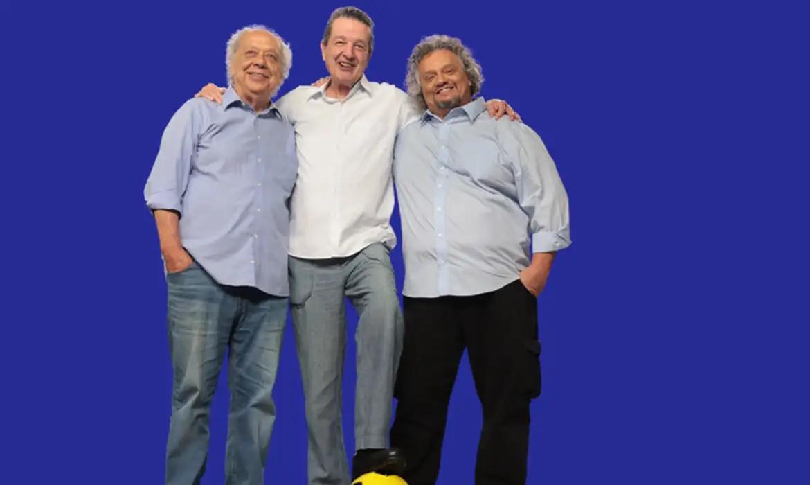 TV Brasil e Rádio Nacional lançam programa esportivo "Trio de Ataque" com discussão crítica e história do futebol brasileiro