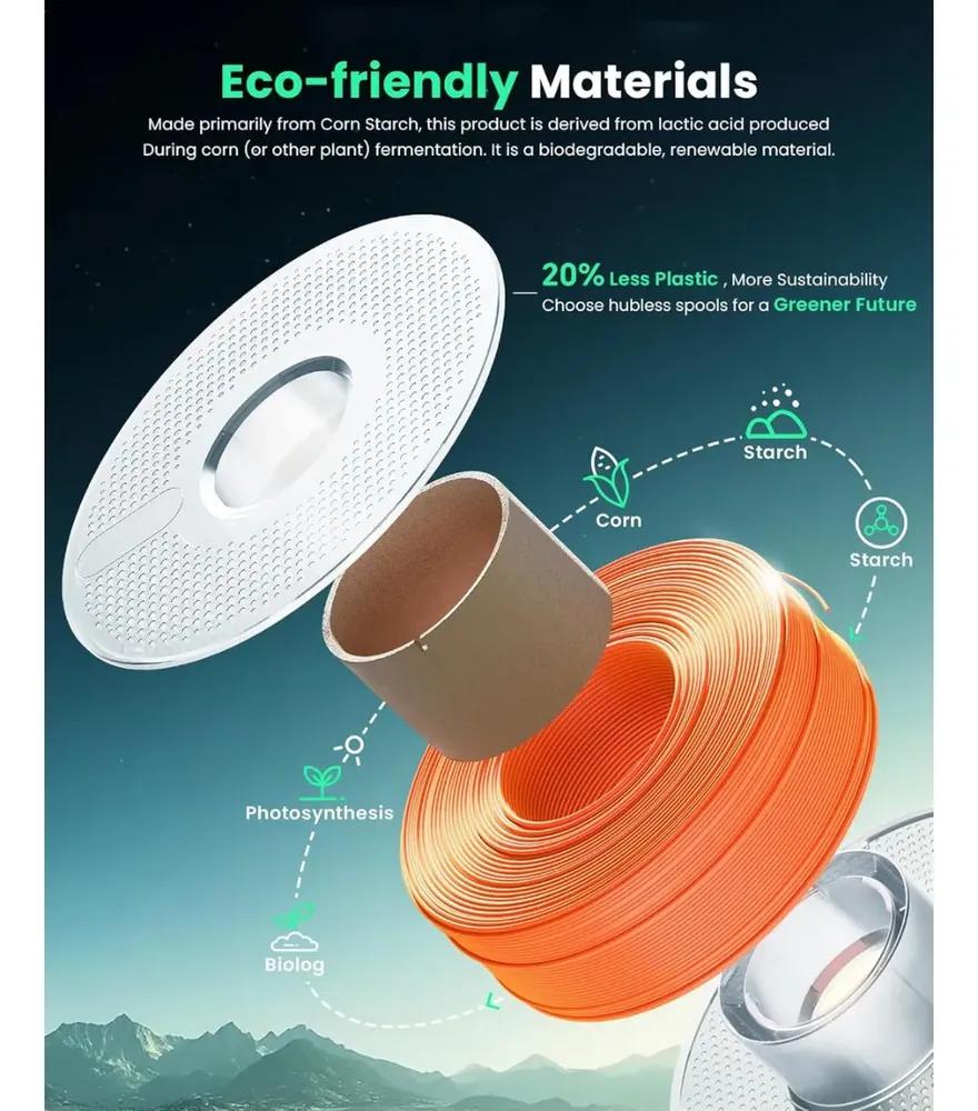 Imagem de Filamento Bambu Lab 3D PLA Lite: Qualidade Superior em Impressão 3D! - Detalhe 4 Filamento Bambu Lab 3D PLA Lite: Qualidade Superior em Impressão 3D! - Detalhe 4
