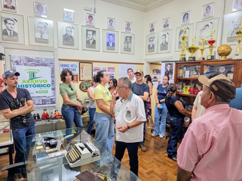 Estudantes do Programa de Turismo Rural de Dracena Conhecem Pontos Culturais e Históricos da Cidade