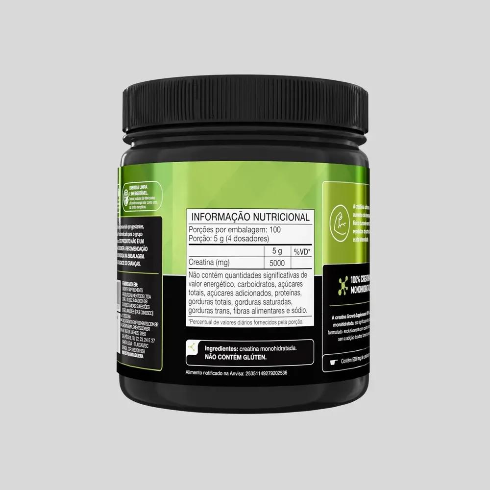 Potencialize Seus Treinos com Creatina Monohidratada da Growth Supplements! - Detalhe 4
