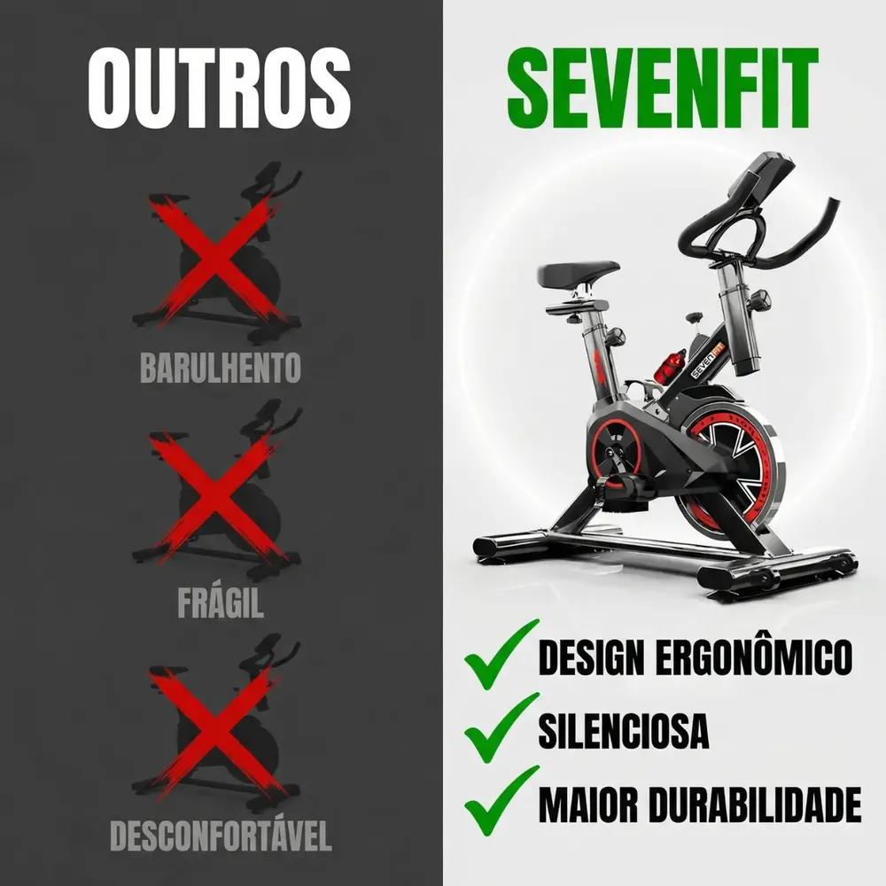 Imagem de Transforme Sua Rotina com a Bicicleta Spinning Sevenfit EPS-988! - Detalhe 2 Transforme Sua Rotina com a Bicicleta Spinning Sevenfit EPS-988! - Detalhe 2