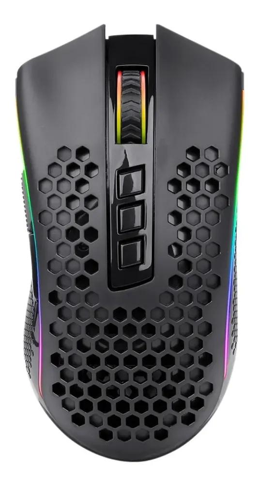 Imagem de Domine Seus Jogos com o Mouse Gamer Sem Fio Storm Pro da Redragon! - Detalhe 2 Domine Seus Jogos com o Mouse Gamer Sem Fio Storm Pro da Redragon! - Detalhe 2
