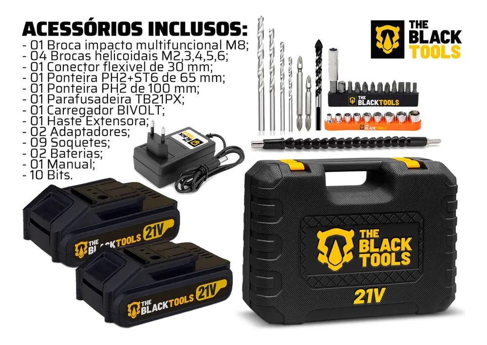 Imagem de Furadeira Parafusadeira de Impacto 21V: Potência e Versatilidade em Suas Mãos! - Detalhe 4 Furadeira Parafusadeira de Impacto 21V: Potência e Versatilidade em Suas Mãos! - Detalhe 4