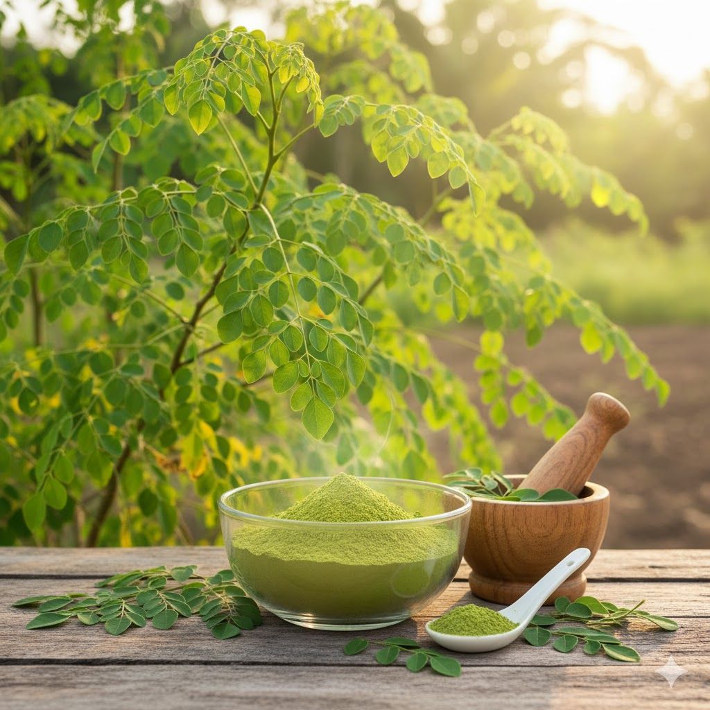 Imagem de Moringa em Pó: Benefícios e Como Usar o Superalimento Moringa em Pó: Benefícios e Como Usar o Superalimento