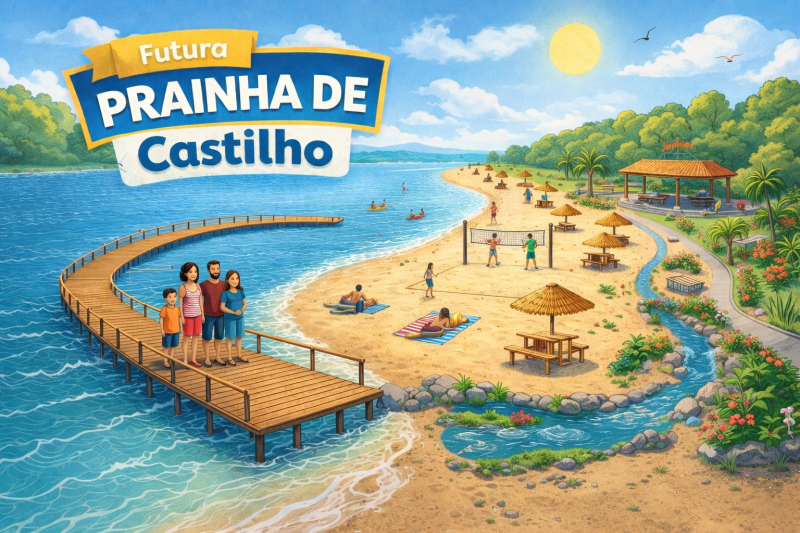 Governo de Castilho garante quase R$ 3 milhões para construção da Prainha Municipal no bairro Iate Urubupungá