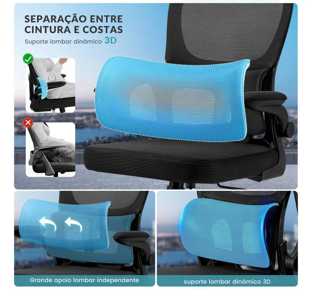Imagem de Transforme Seu Trabalho com a Cadeira Ergonômica FivDaily C600: Conforto e Estilo! - Detalhe 2 Transforme Seu Trabalho com a Cadeira Ergonômica FivDaily C600: Conforto e Estilo! - Detalhe 2