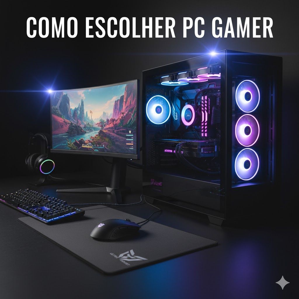Imagem de Como Escolher o PC Gamer Ideal: Guia Completo Como Escolher o PC Gamer Ideal: Guia Completo