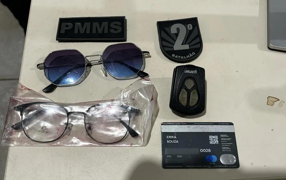 Policiais prendem suspeito de furto em Três Lagoas, controle eletrônico recuperado.