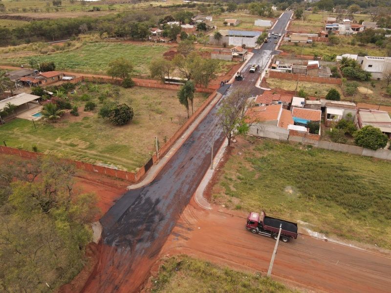 Programa Nossa Rua asfalta Jardim Europa em Andradina