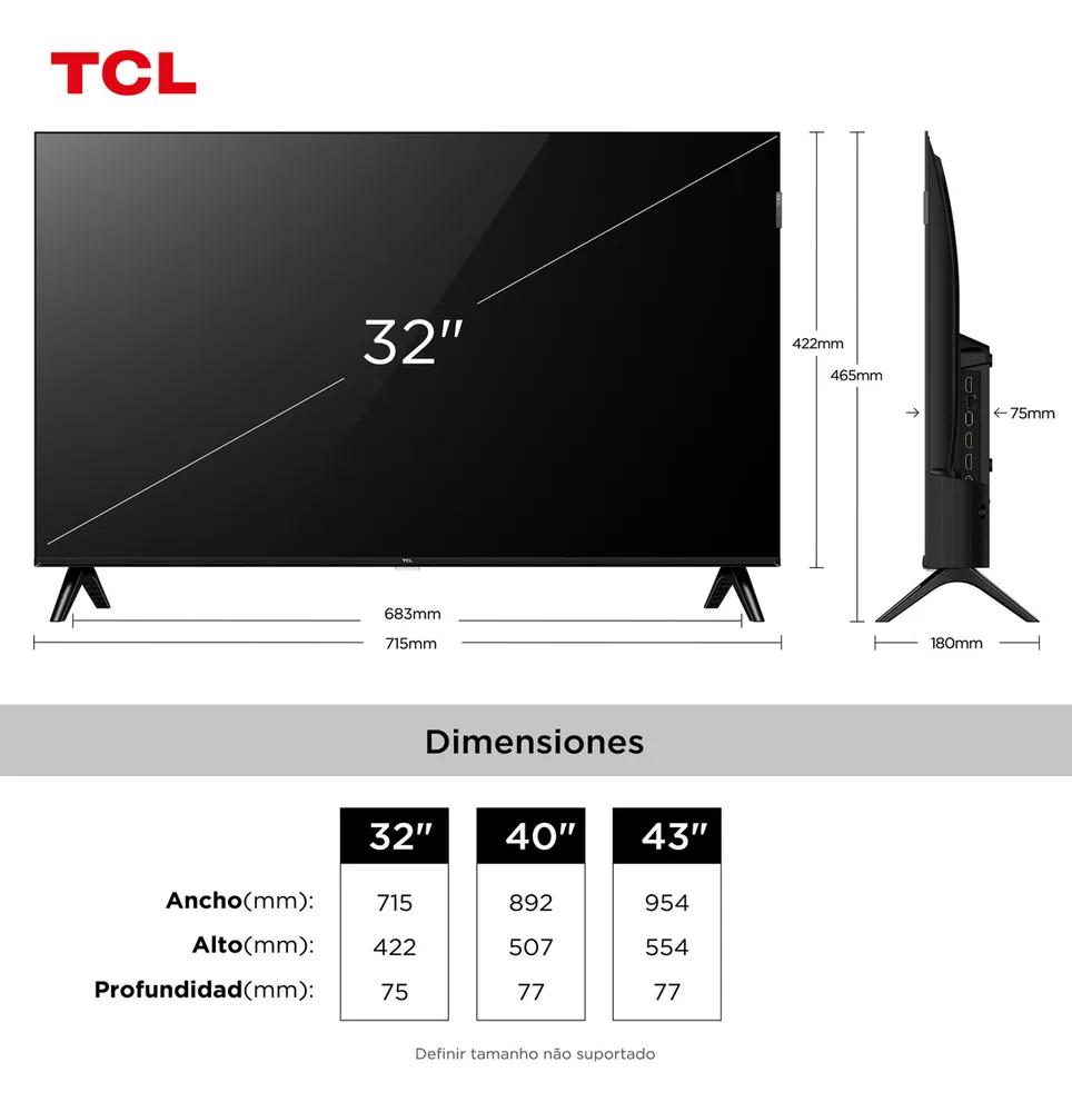 Transforme sua experiência de entretenimento com a Smart TV TCL 32" QLED!
