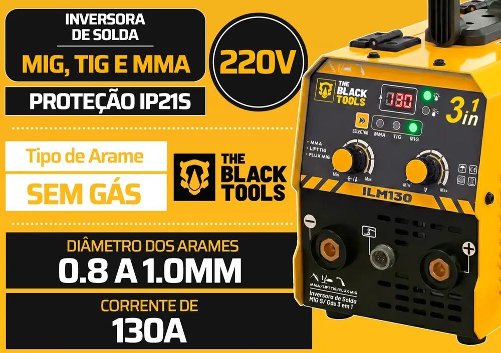 Imagem de Transforme Seus Projetos com a Máquina de Solda Inversora ILM130 3 em 1! - Detalhe 5 Transforme Seus Projetos com a Máquina de Solda Inversora ILM130 3 em 1! - Detalhe 5