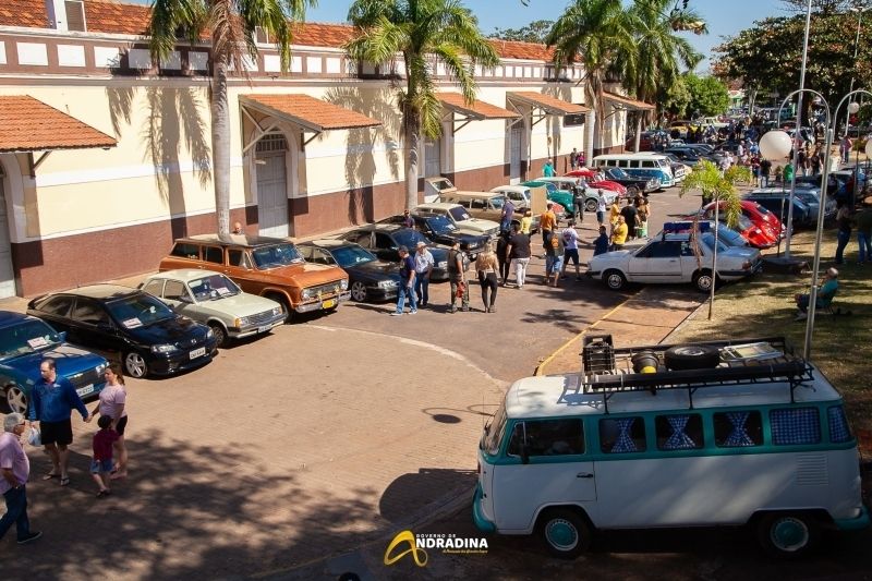 Andradina realiza 5º Encontro de Carros Antigos com ação solidária e atrações musicais