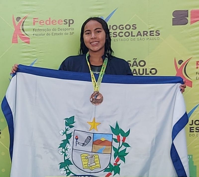 Andradinense Julia Naomi é convocada para o JEB'S 2023