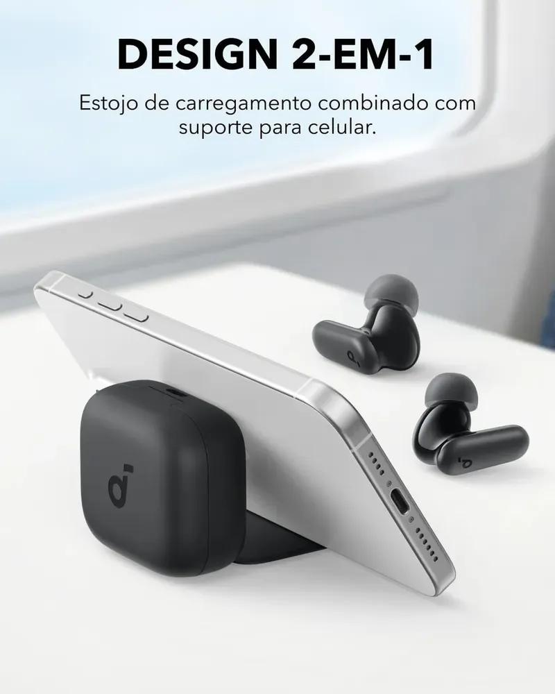 Imagem de Transforme sua experiência sonora com o Fone Bluetooth 5.4 Soundcore P30i da Anker! - Detalhe 2 Transforme sua experiência sonora com o Fone Bluetooth 5.4 Soundcore P30i da Anker! - Detalhe 2