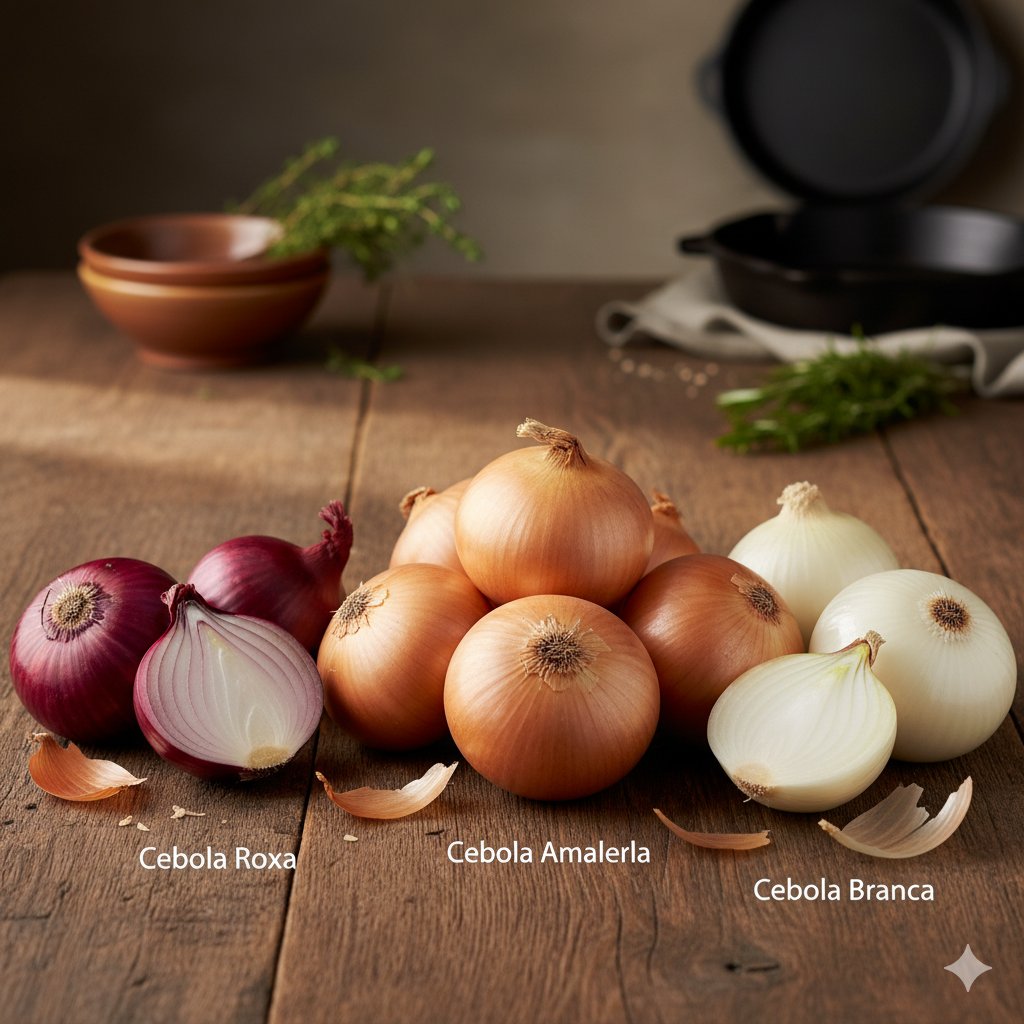 Como Escolher a Cebola Ideal para Suas Receitas