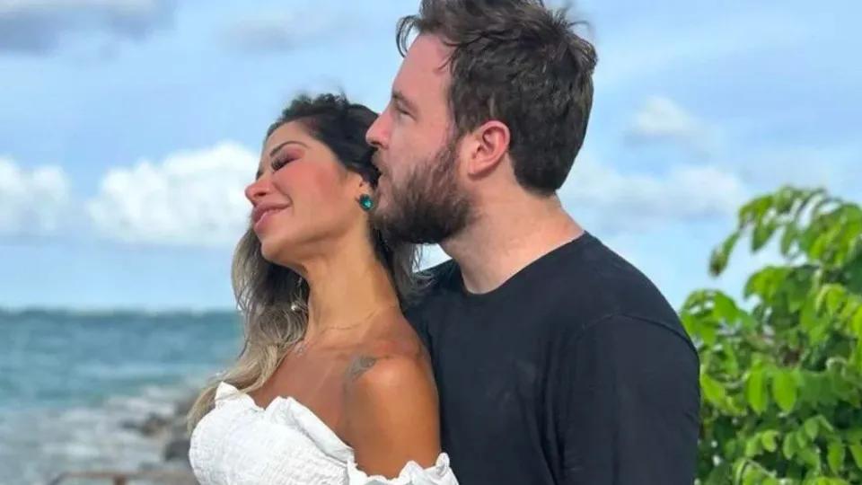 Eloáh, filha de Maira Cardi e Thiago Nigro, nasce em outubro