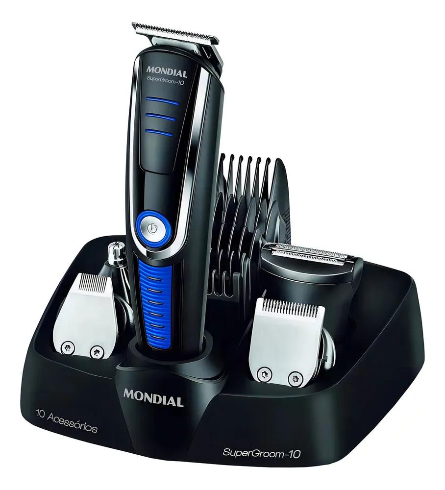 Aparador de Pelos Super Groom 10 Mondial: Praticidade e Estilo em 1 Só Produto!