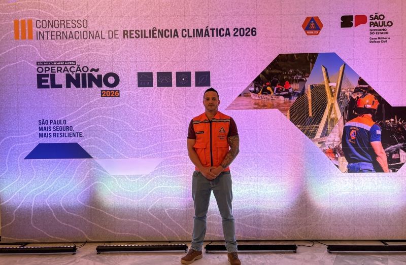 Ver mais sobre Defesa Civil de Andradina participa do Congresso Internacional sobre Resiliência Climática e Planeja ações para El Niño 2026 Defesa Civil de Andradina participa do Congresso Internacional sobre Resiliência Climática e Planeja ações para El Niño 2026