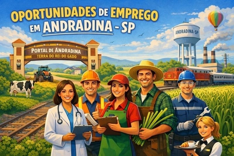 Posto de Atendimento ao Trabalhador de Andradina abre novas vagas de emprego em diversas áreas