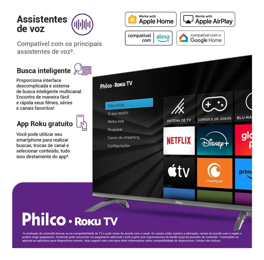 Descubra a Smart TV 32 Philco Roku: Conectividade e Qualidade em um Só Produto! - Detalhe 2
