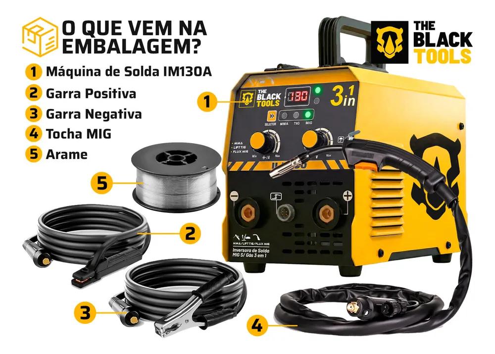 Imagem de Transforme Seus Projetos com a Máquina de Solda Inversora ILM130 3 em 1! - Detalhe 2 Transforme Seus Projetos com a Máquina de Solda Inversora ILM130 3 em 1! - Detalhe 2