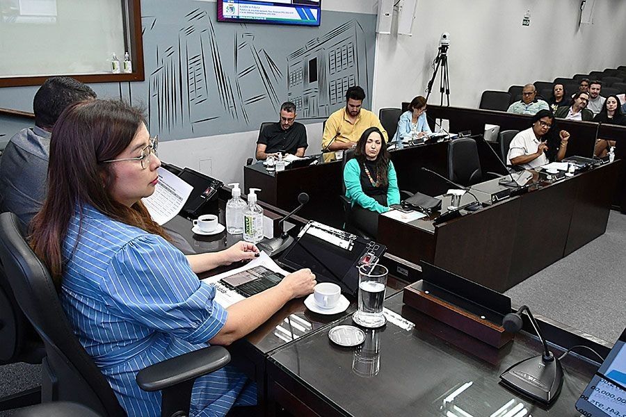 Secretária Cláudia Sato apresenta PPA 2026-2029 e LDO em Araçatuba.