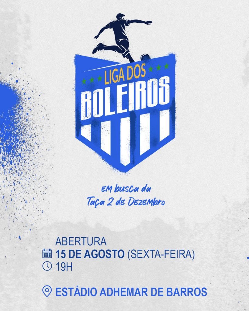 Liga dos Boleiros inicia em Araçatuba com evento cultural