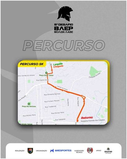 Corredores no 5º Desafio Baep em Araçatuba, CPI-10, dia 27, promovido pela WX Esportes.