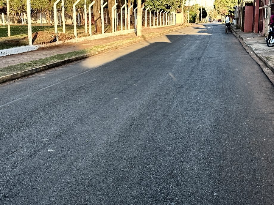 Recapeamento de ruas melhora infraestrutura da Vila São João