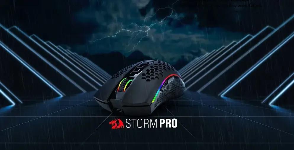 Imagem de Domine Seus Jogos com o Mouse Gamer Sem Fio Storm Pro da Redragon! - Detalhe 5 Domine Seus Jogos com o Mouse Gamer Sem Fio Storm Pro da Redragon! - Detalhe 5