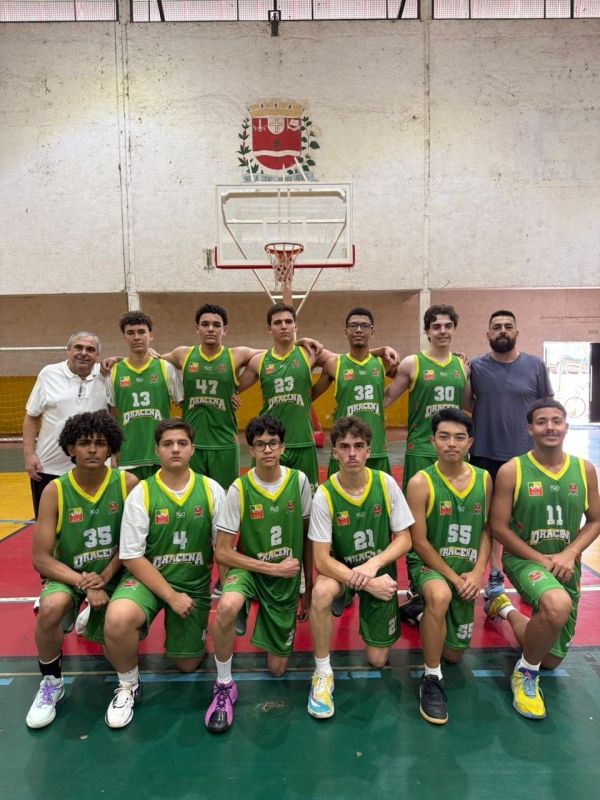 Equipe Sub-18 de Basquete de Dracena faz amistoso preparatório contra Três Lagoas
