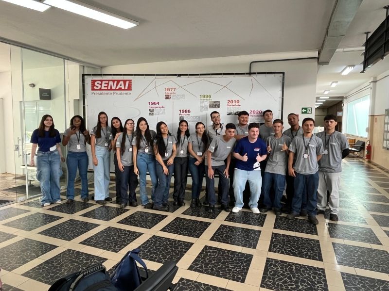 Alunos do Senai Dracena Exploram Inovação no "Mundo Senai" em Presidente Prudente