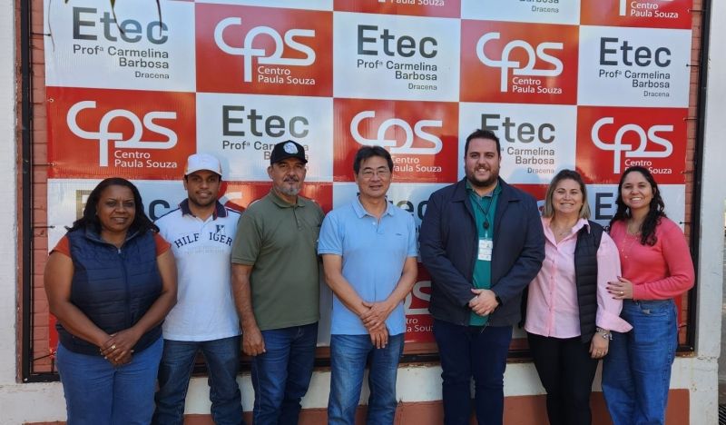 Reunião em Dracena discute Expo Agro com Etec, foco em tecnologia e inovação agro.