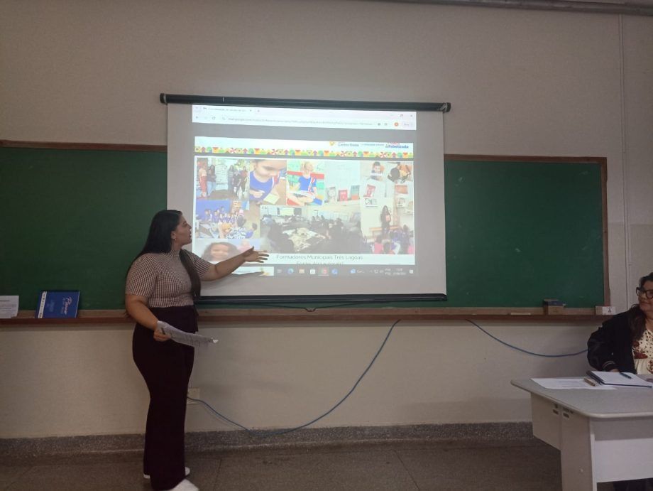 Alunos da pré-escola beneficiados: projeto priorizou situações significativas de escrita e oralidade.