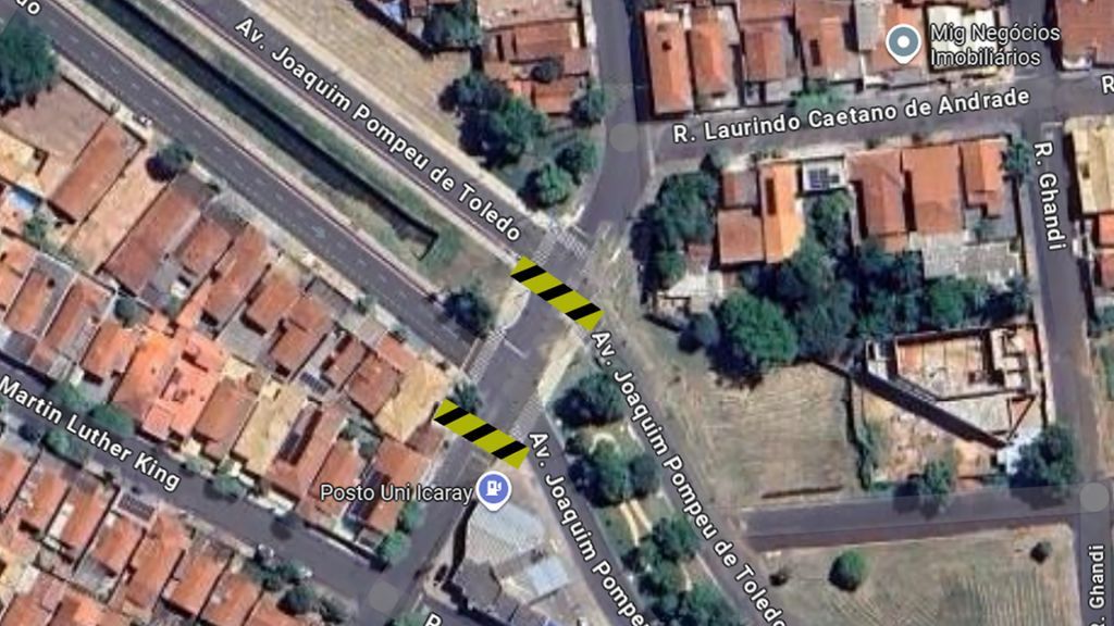 Interdição no Cruzamento da Tupinambás e Pompeu de Toledo
