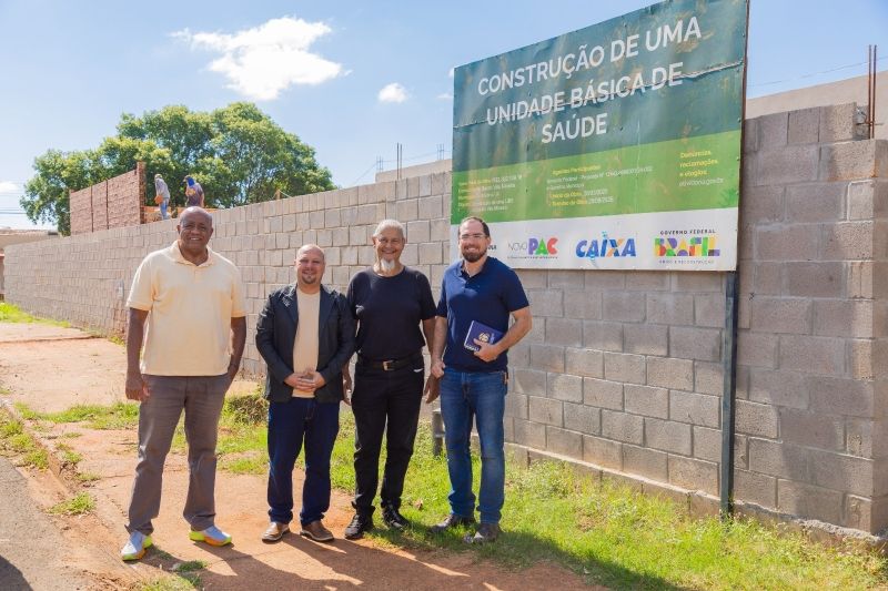 Visita de assessor do Ministério da Saúde reforça avanços na construção de novas UBSs em Andradina